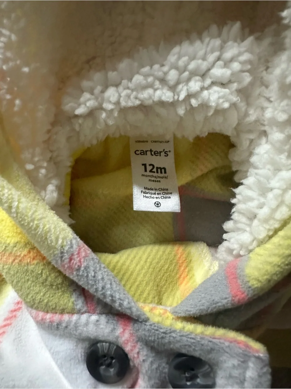 Carters soft hooded